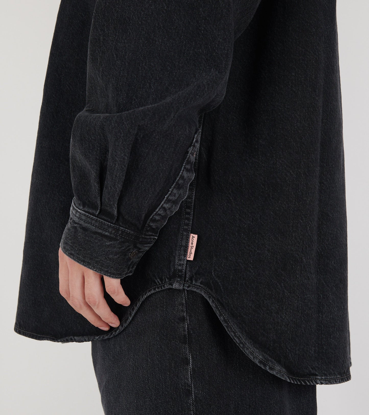 Denim Jacket Washed Black