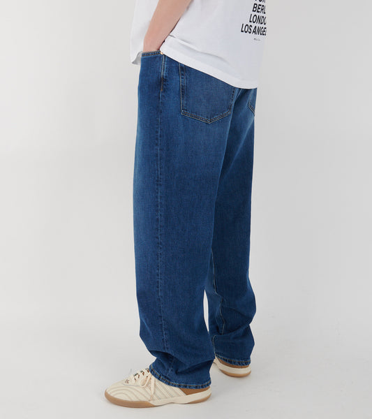 Relaxed Denim Jeans Blue