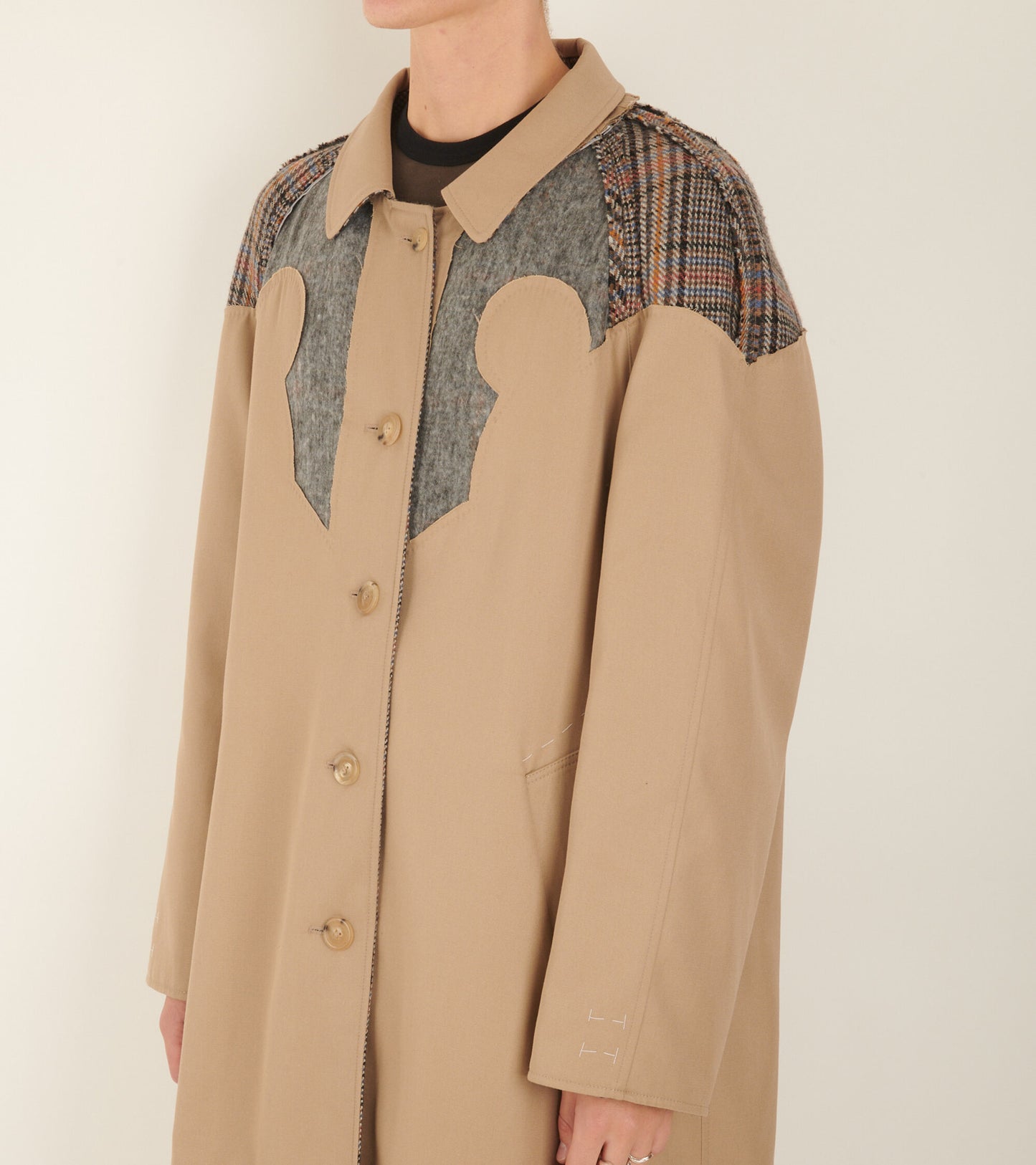 Reversible Coat Beige