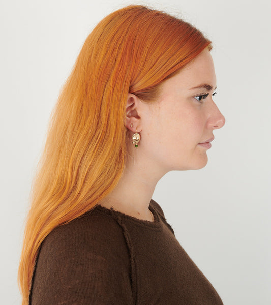 Mao 3 Earring Gold