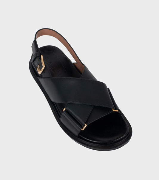 Fussbett Sandal Black