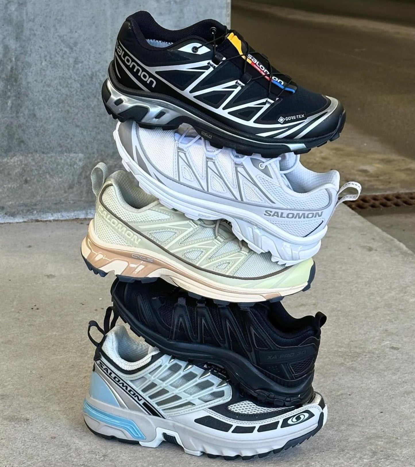 XT-6 Gore-Tex Black/Silver