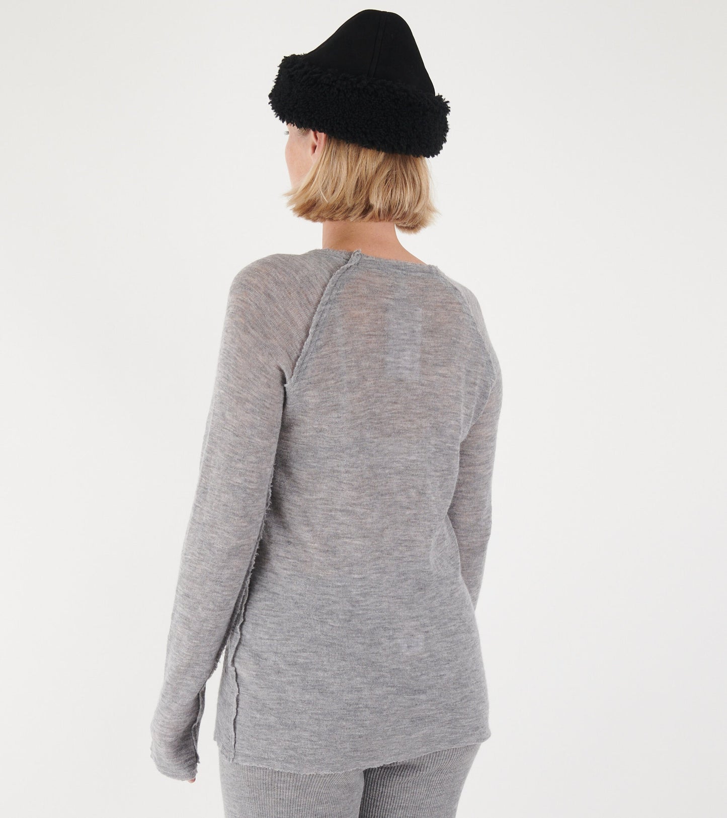 Barba Blouse Light Grey