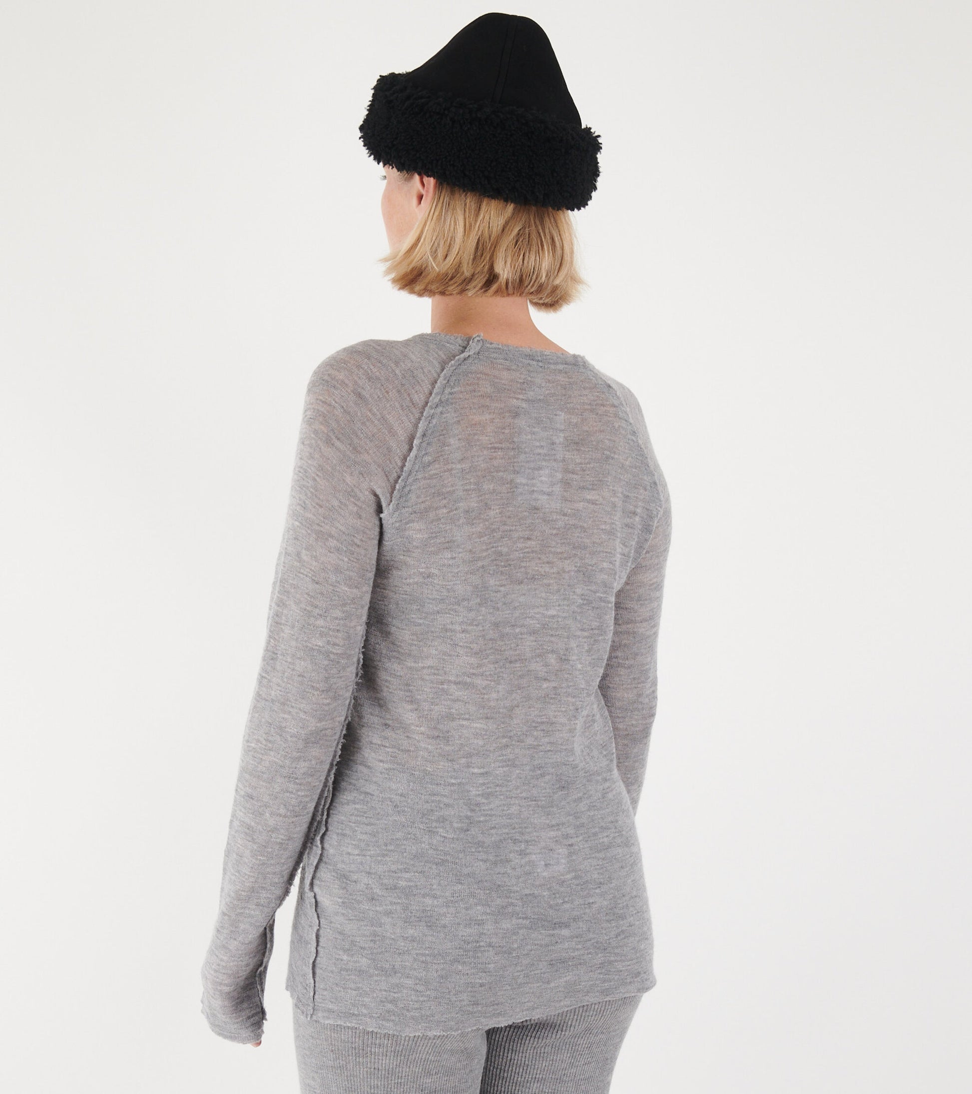 Barba Blouse Light Grey