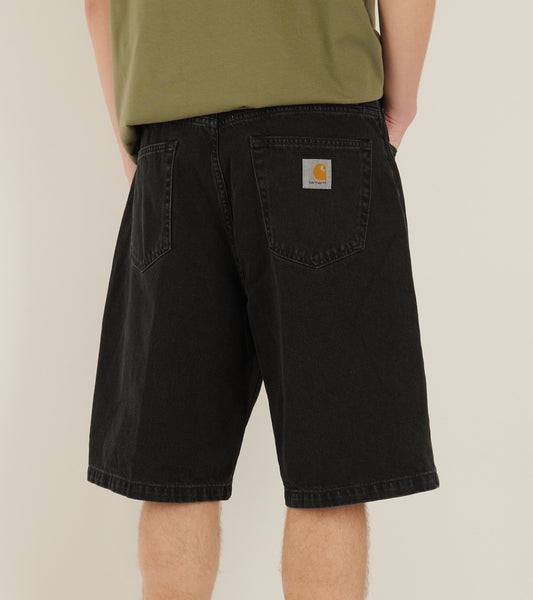 Landon Shorts Stone Washed Black