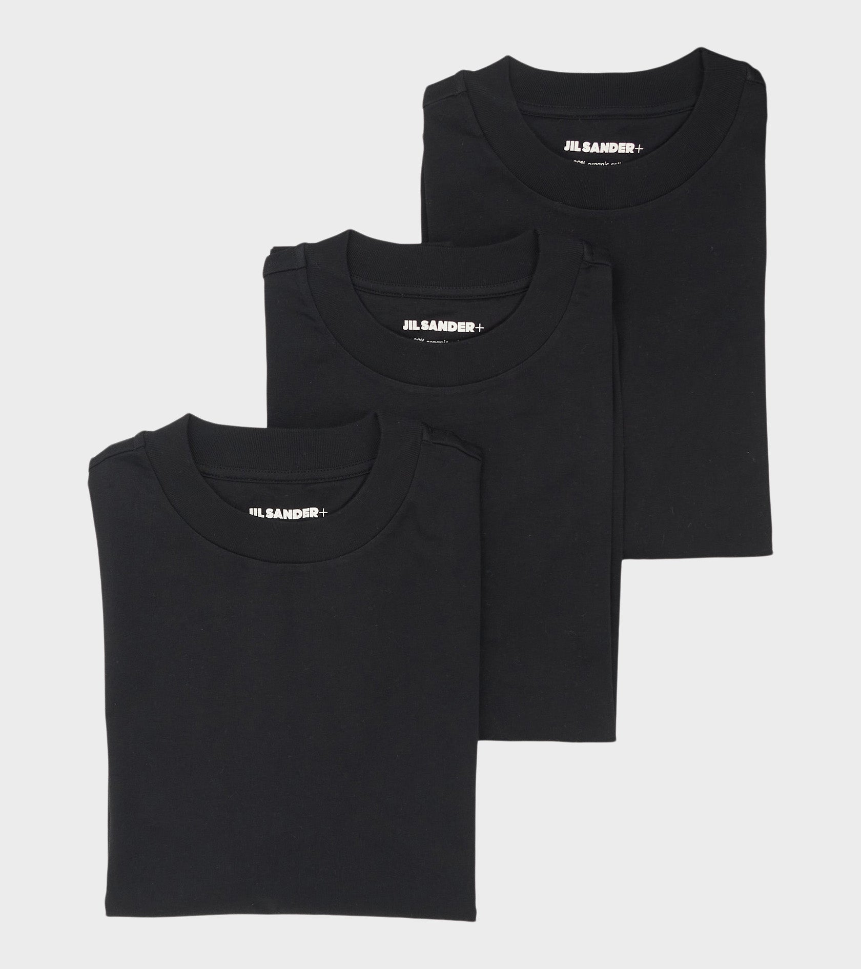 3-Pack LS T-shirt Set Black