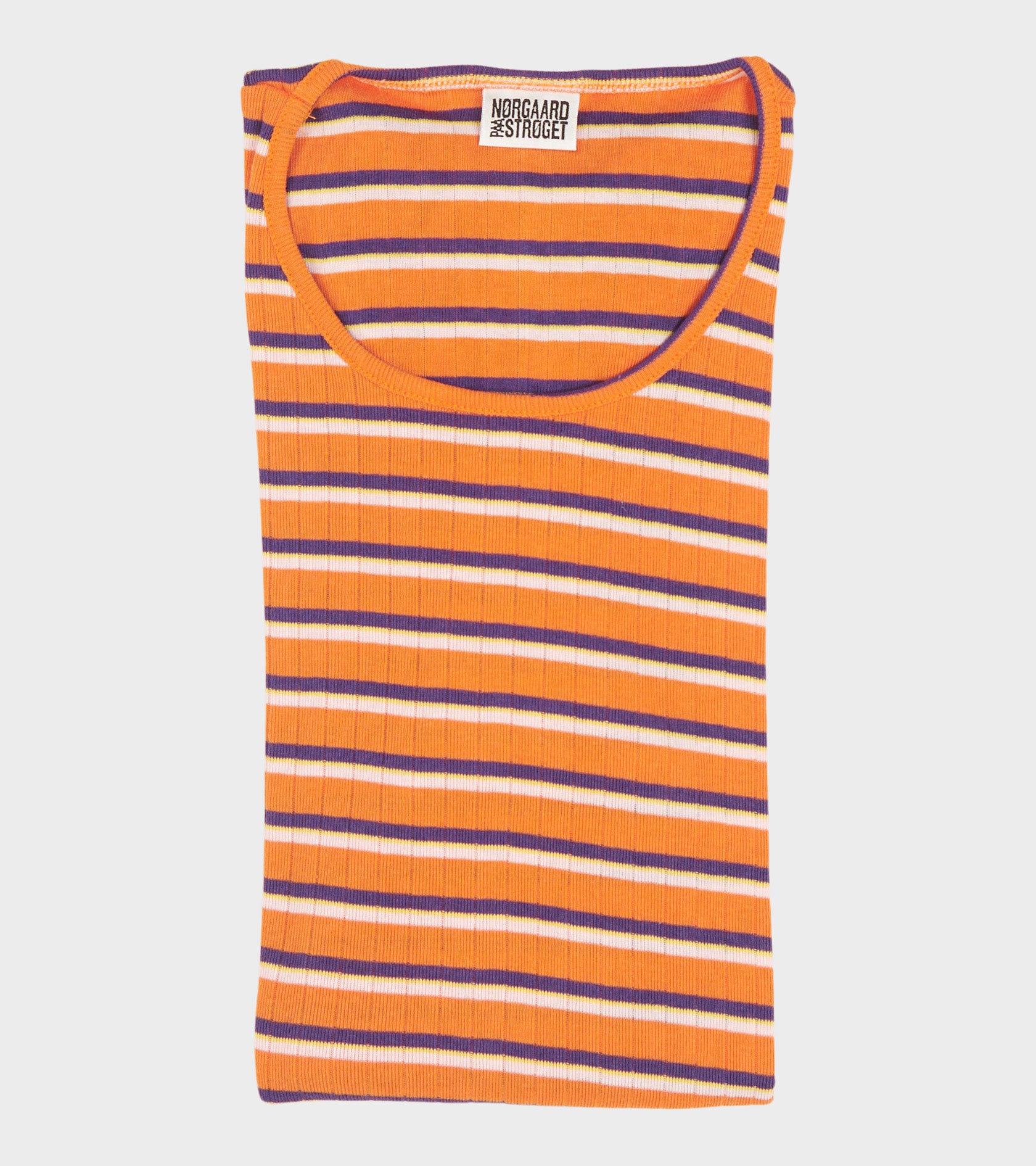 101 Rib Orange/Purple/Rosa