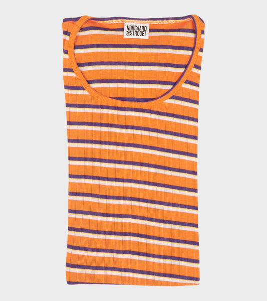 101 Rib Orange/Purple/Rosa