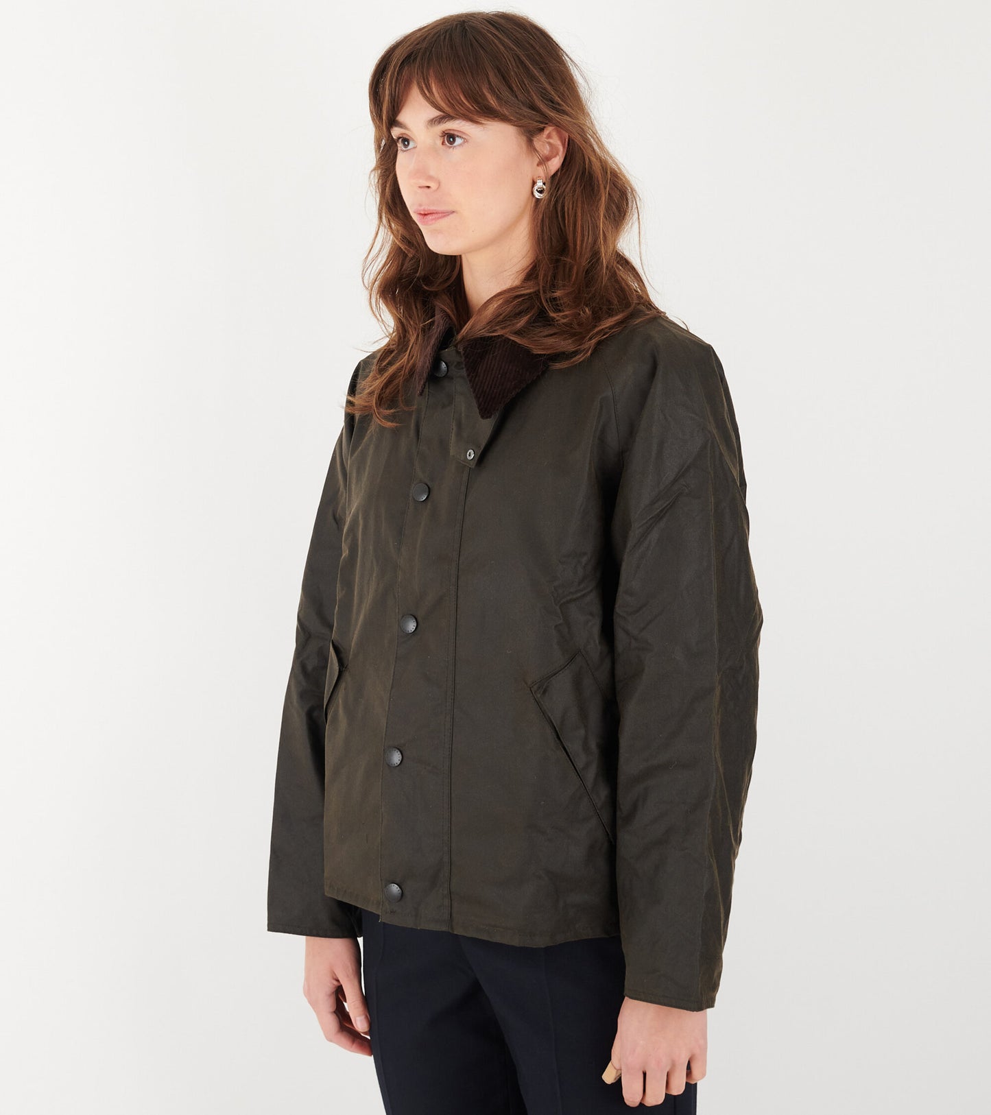 Transport Wax Jacket Olive