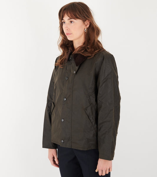Transport Wax Jacket Olive