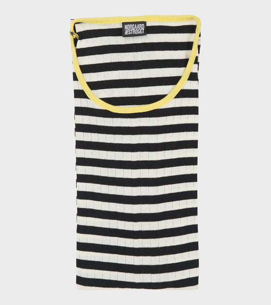 101 Rib Black/Ecru/Lemon