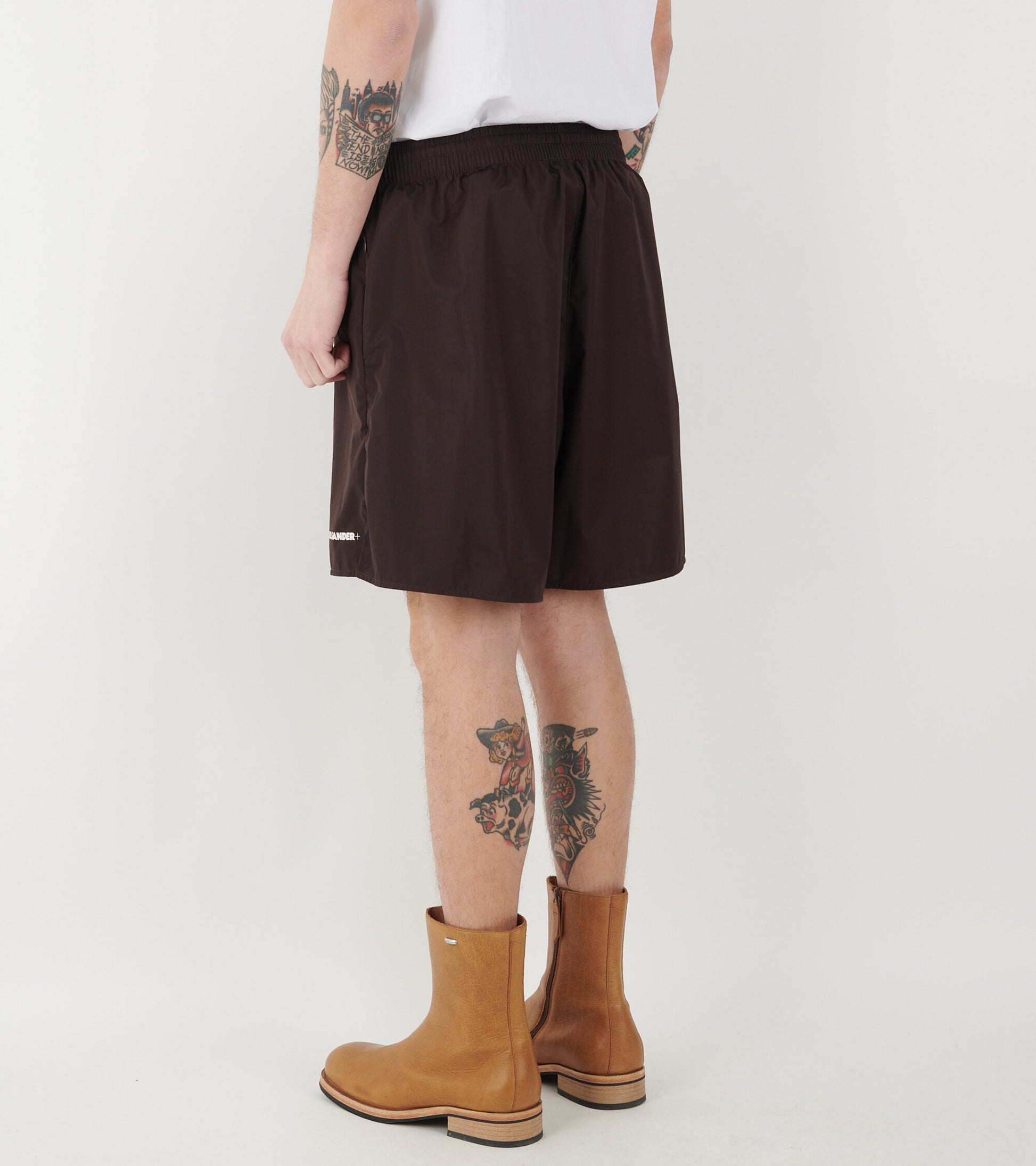 Logo Shorts Ganache