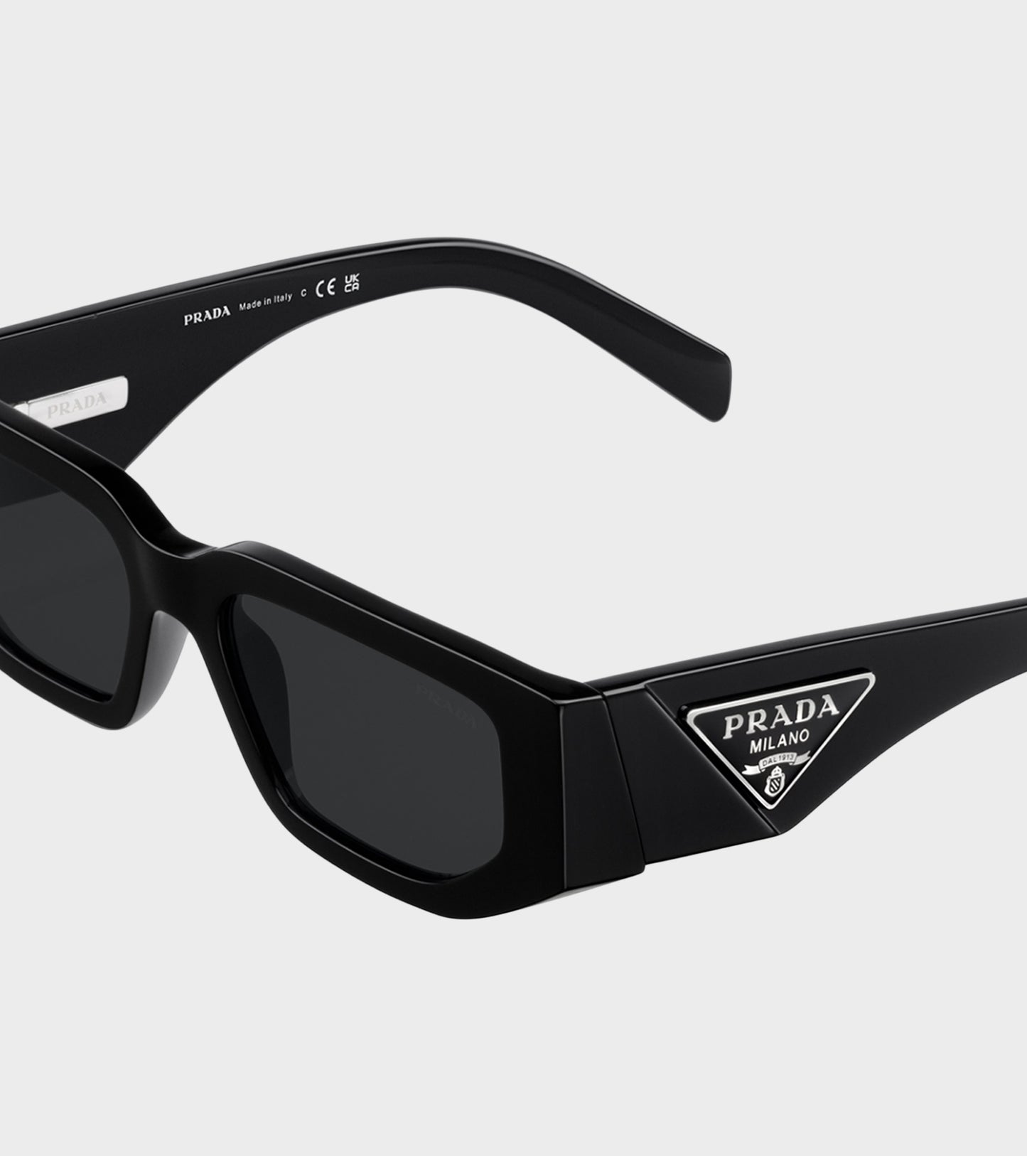 0PR 09ZS Black Dark Grey