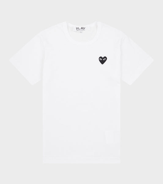 U Black Heart T-shirt White