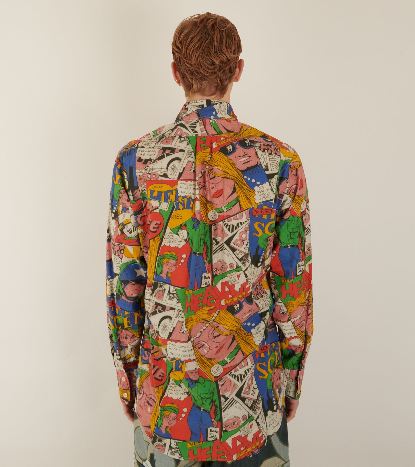 Printed Shirt Comic Book