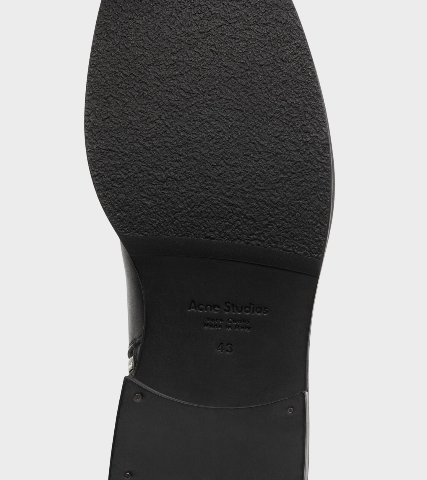 Waxed Leather Boots Black
