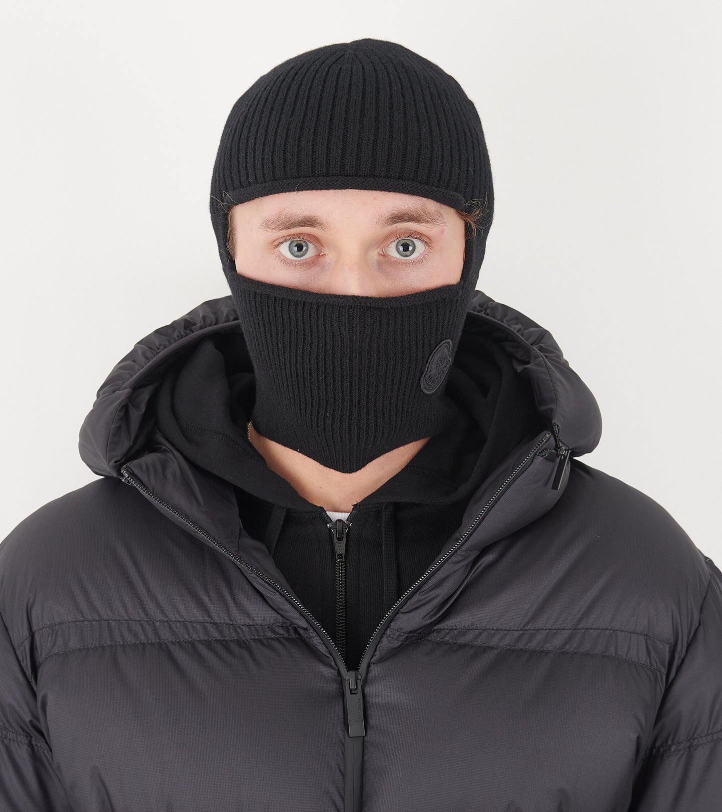 Wool Balaclava Black