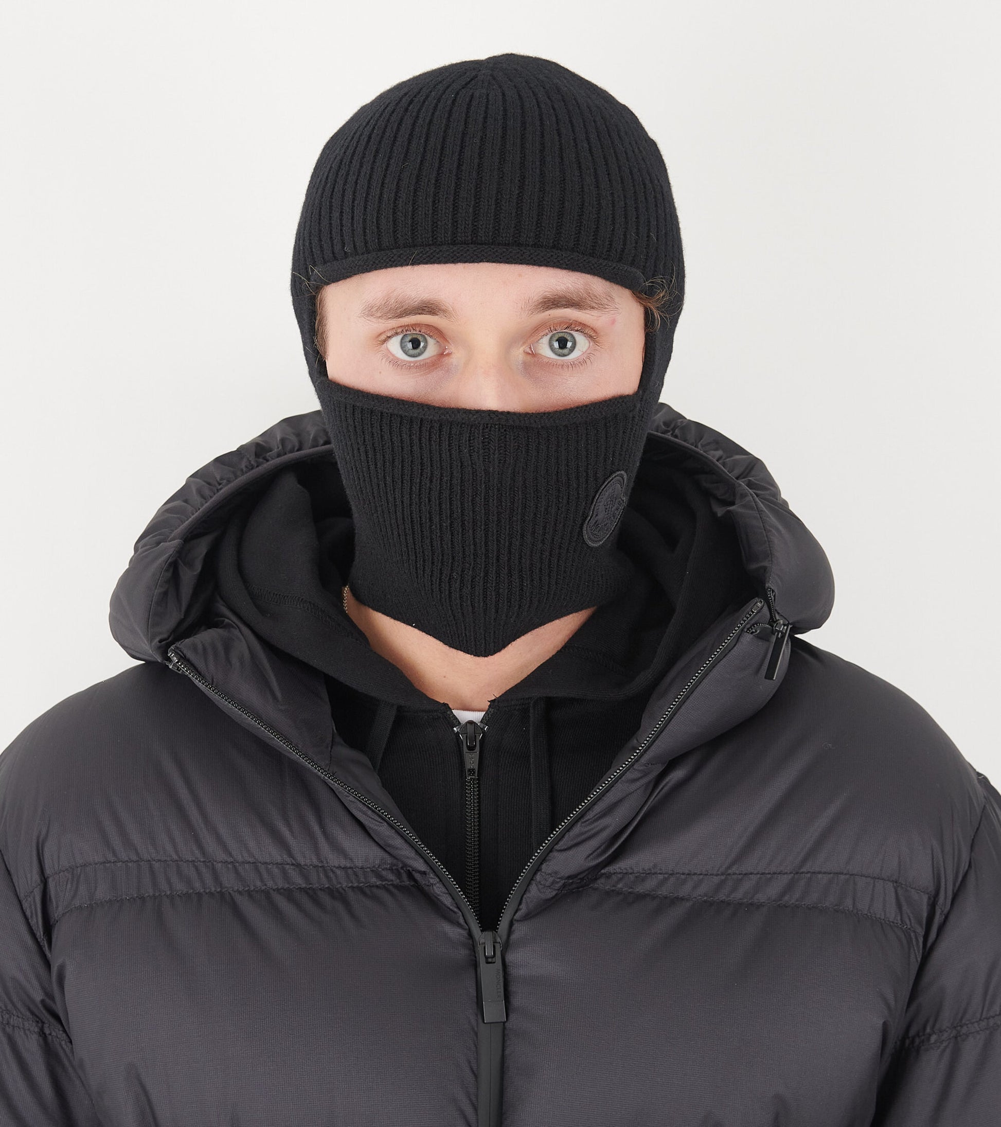 Wool Balaclava Black