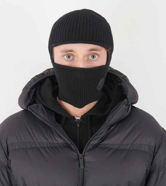 Wool Balaclava Black