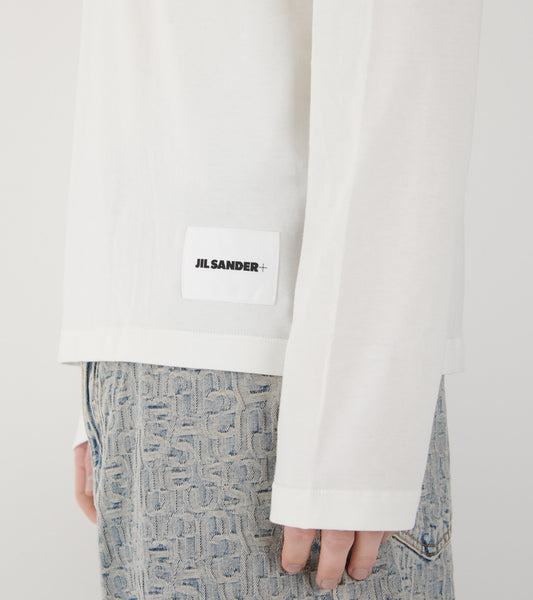 3-Pack L/S T-shirt Set Black/White/Navy
