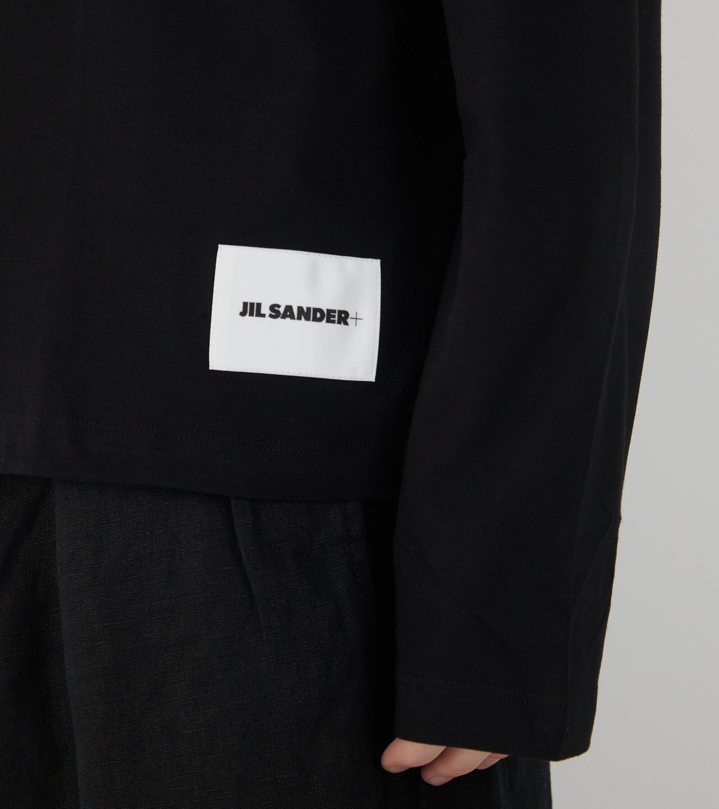 3-Pack L/S T-shirt Set Black/White/Navy