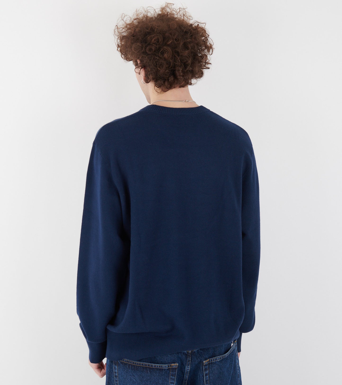 Library College Sweater Ink
