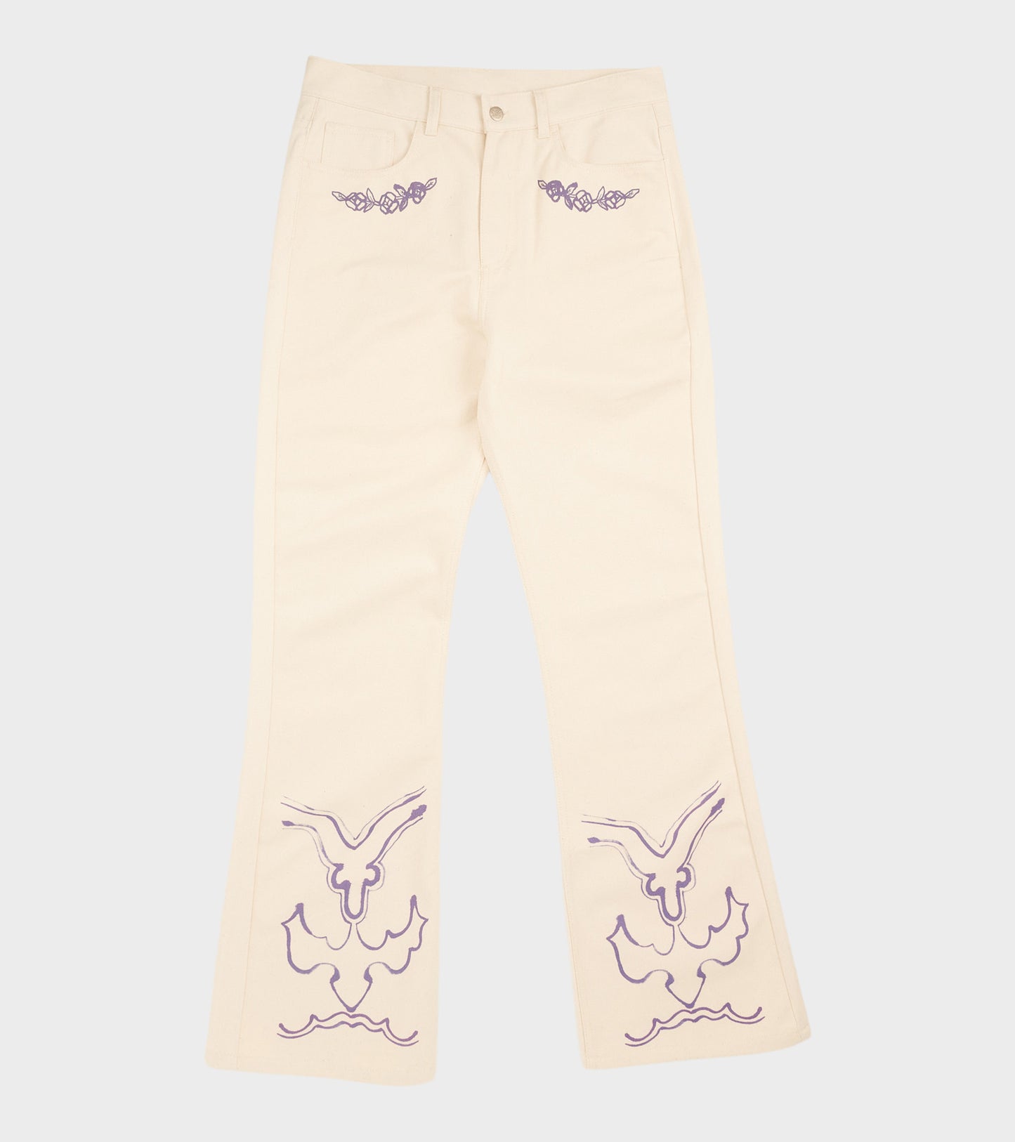 Licky Luck Jeans Off-white
