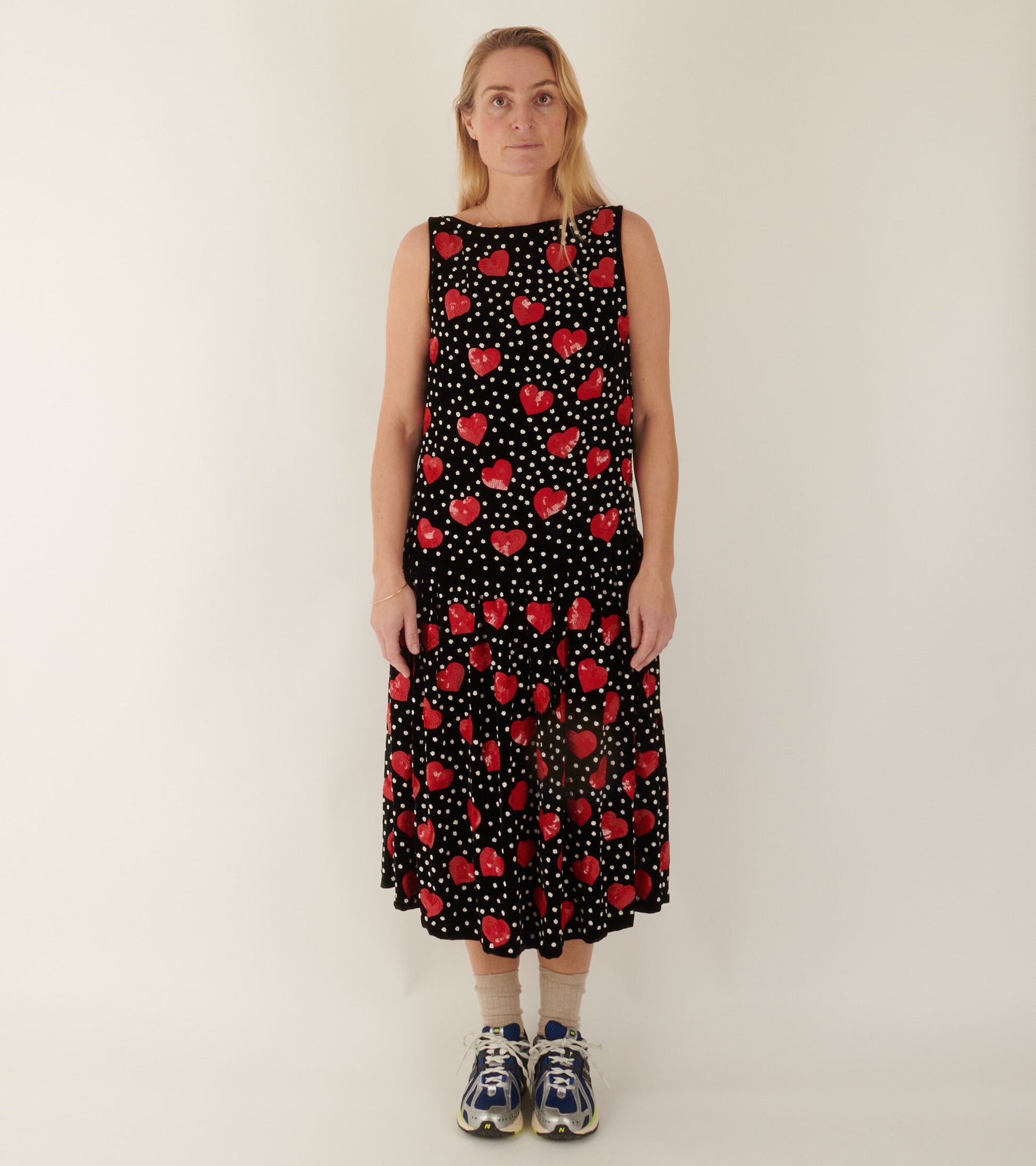 Sonya Dress Black Silk Velvet