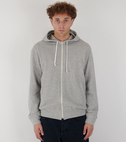 U Backside Heart Hoodie Grey/Red