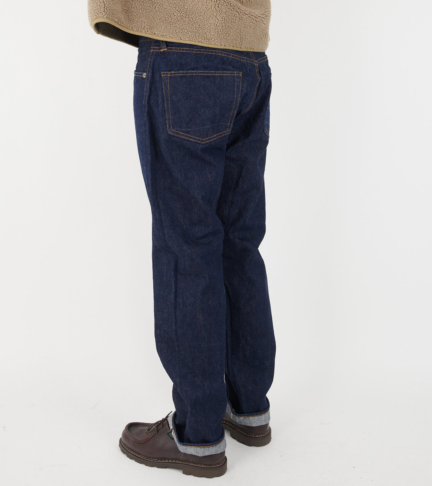 105 Standard Selvedge Denim Jeans Dark Blue