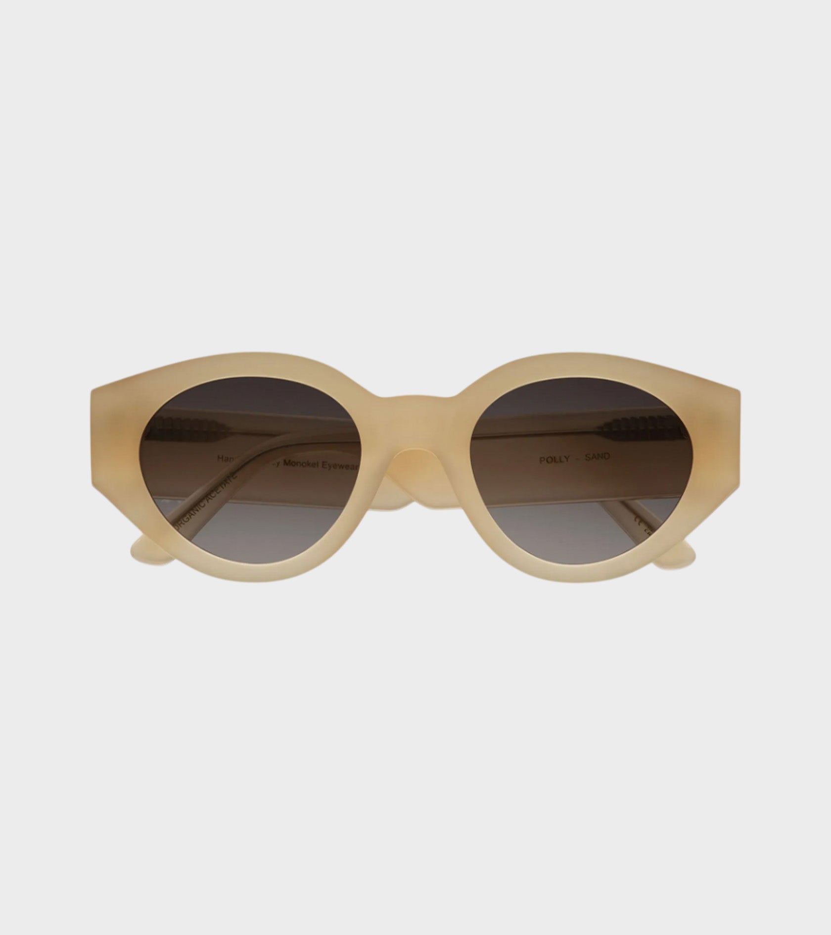 Polly Sand Grey Gardient Lens