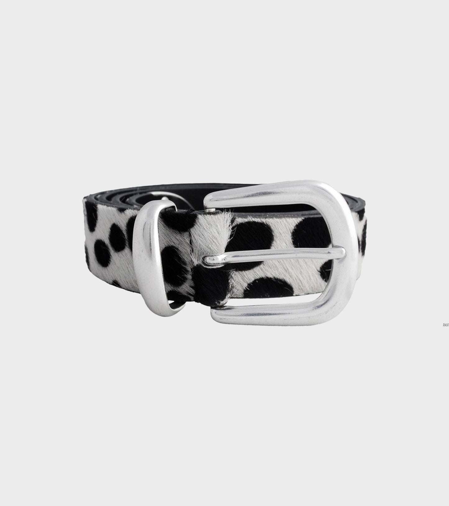 X dr. Adams M2428 Dalmatian Belt White/Black