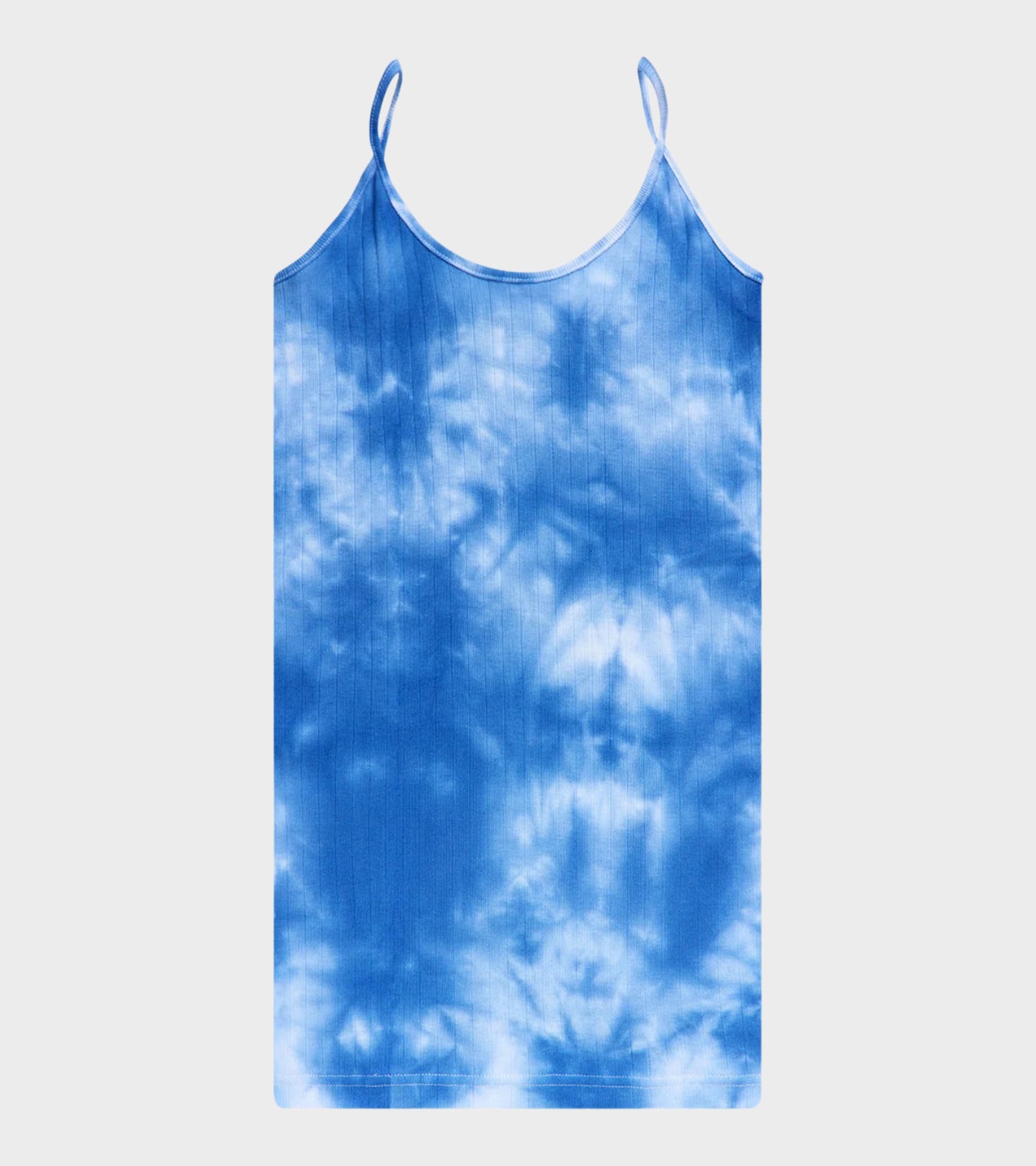 101 Strap Top Tie Dye Blue