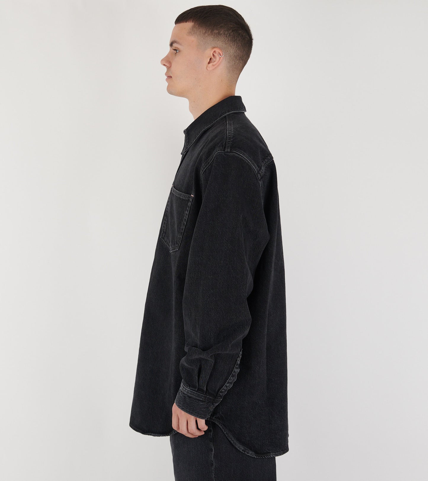 Denim Jacket Washed Black