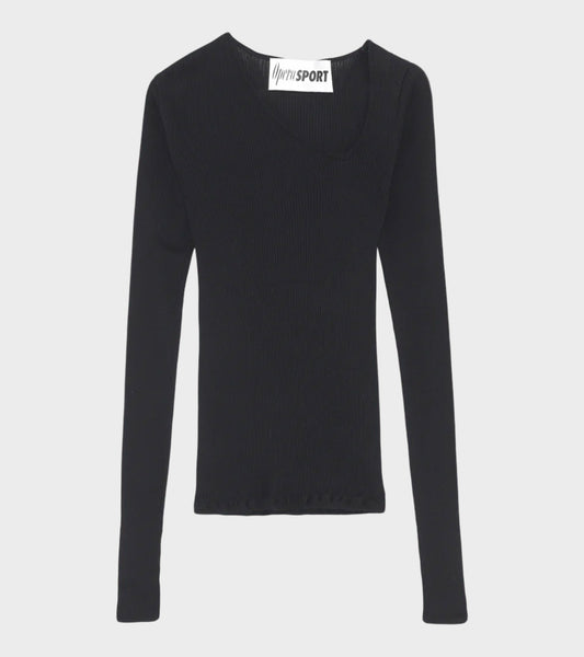 Eve Seamless Top Black