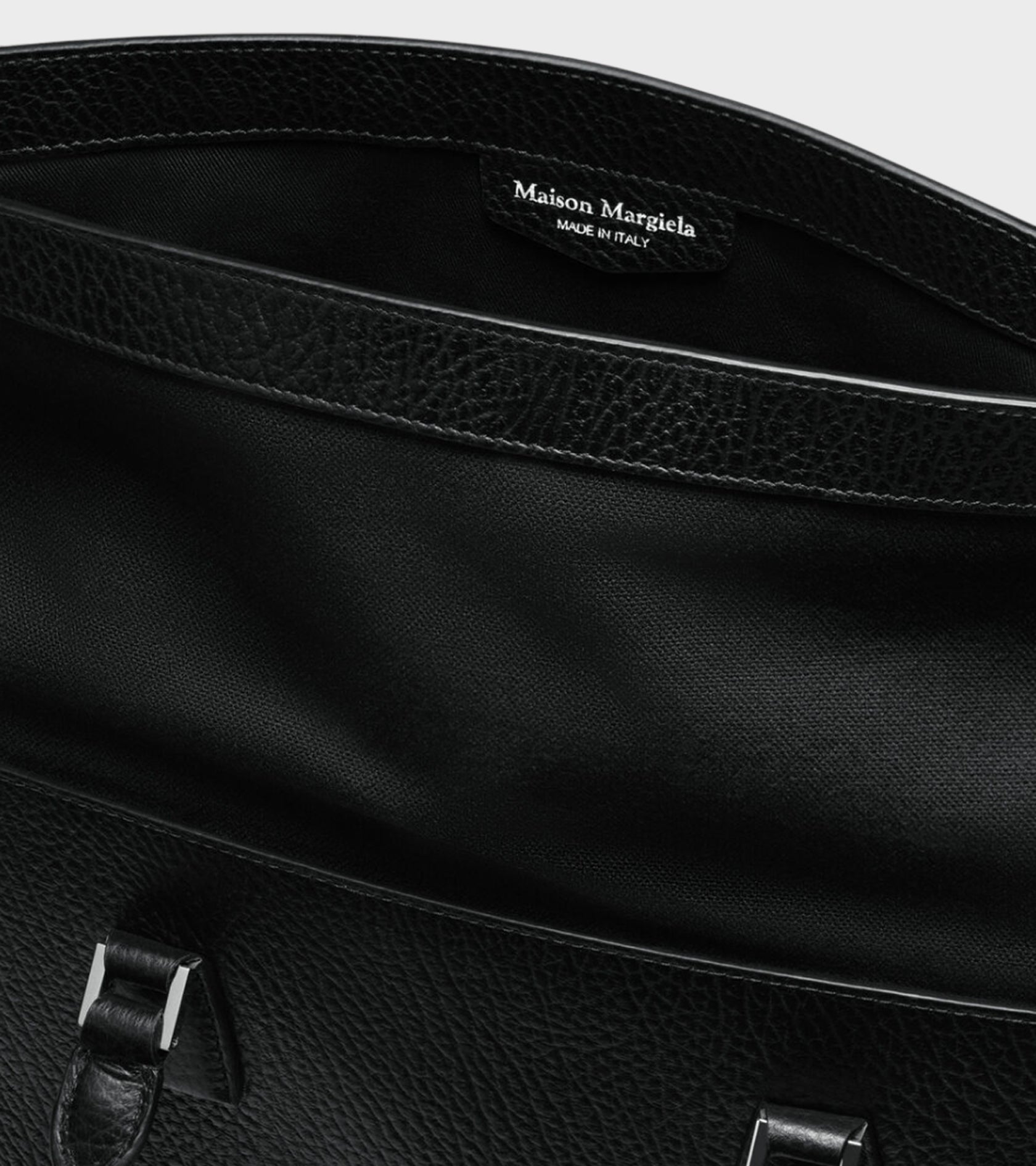 5AC Large Top Handle Bag Black