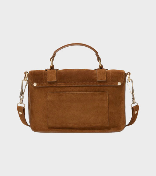 Soft Suede PS1 Tiny Bag Saddle