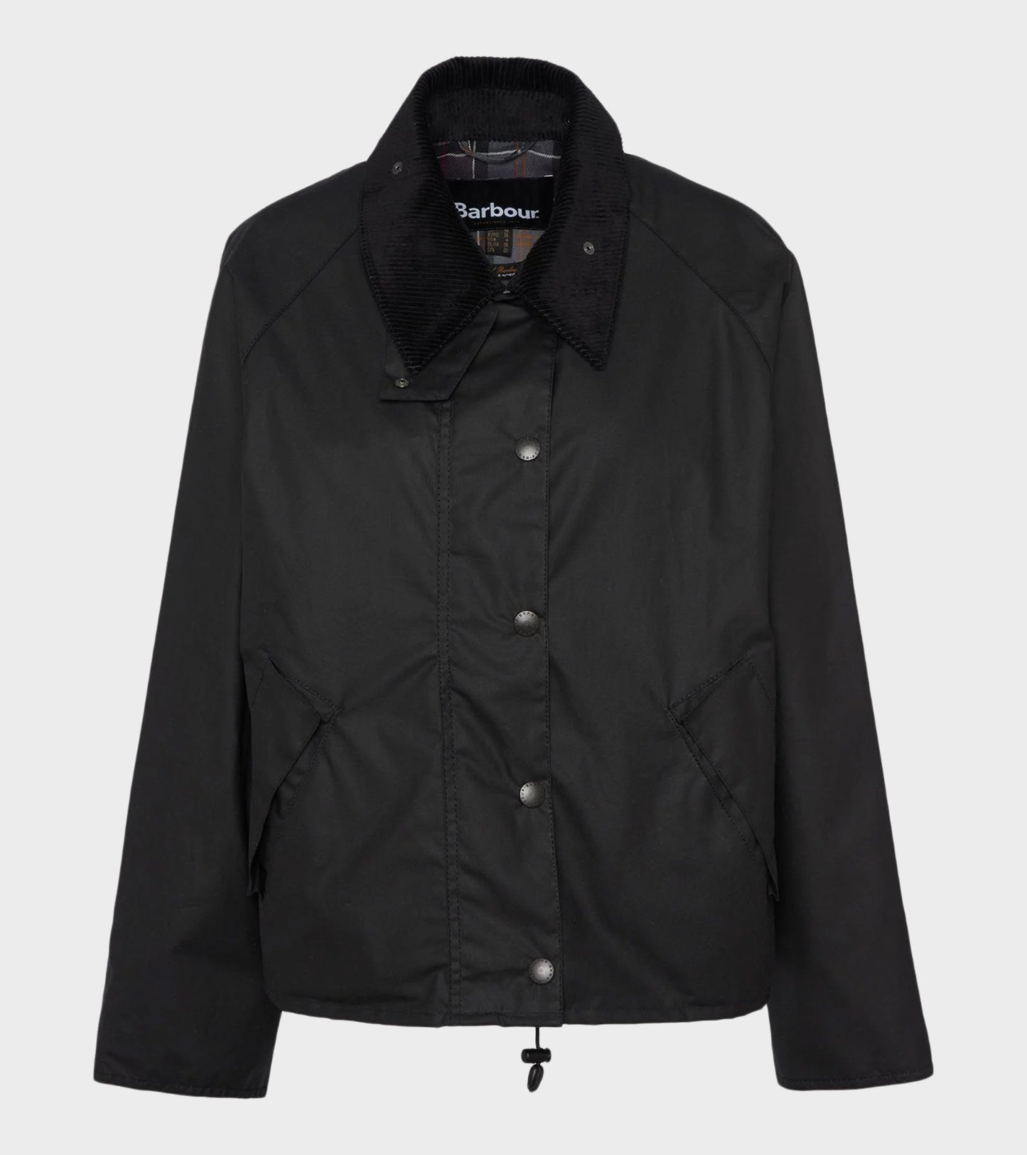 Transport Wax Jacket Black