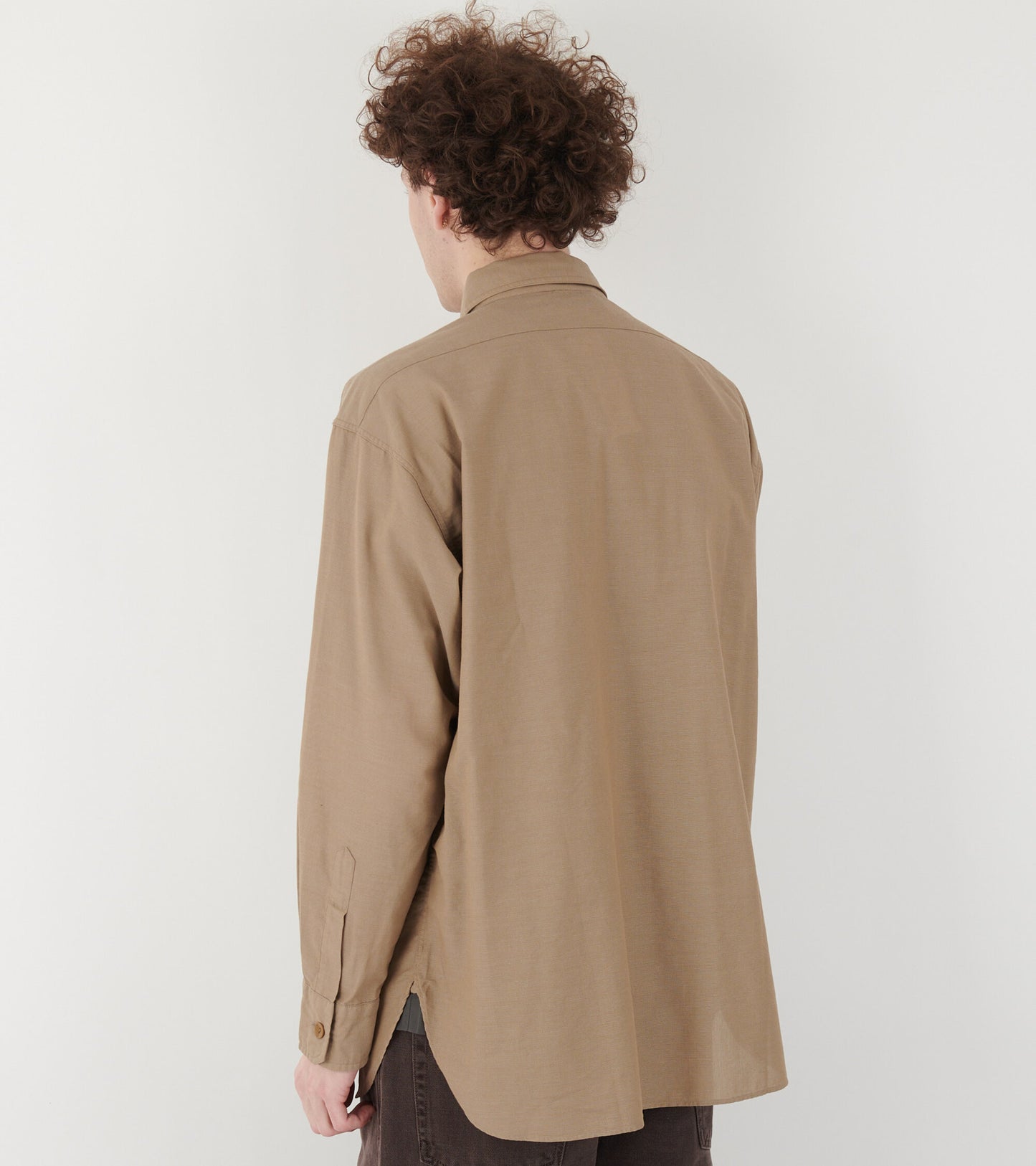 Utility Panama Shirt Beige