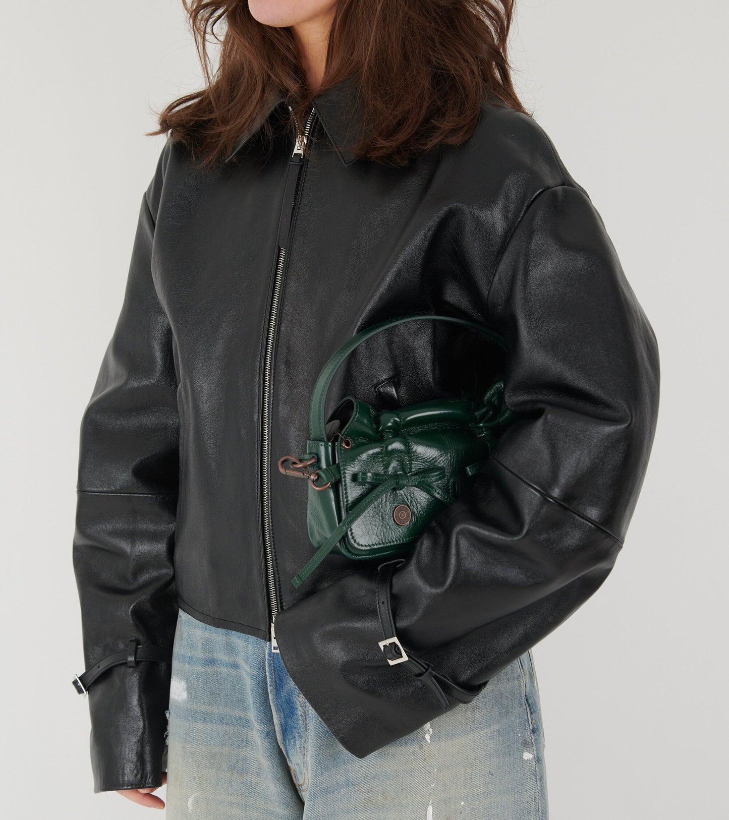 Multipocket Micro Bag Dark Green
