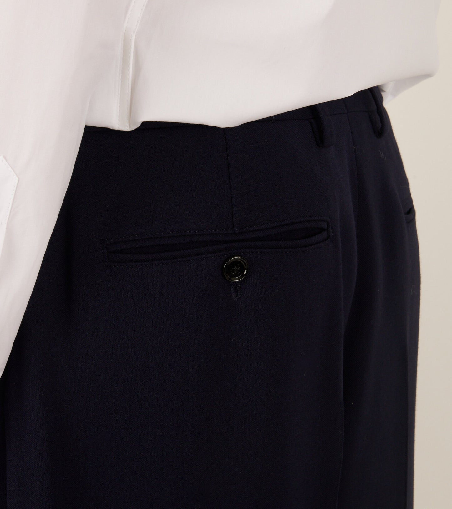 Straight Fit Trousers Night Blue