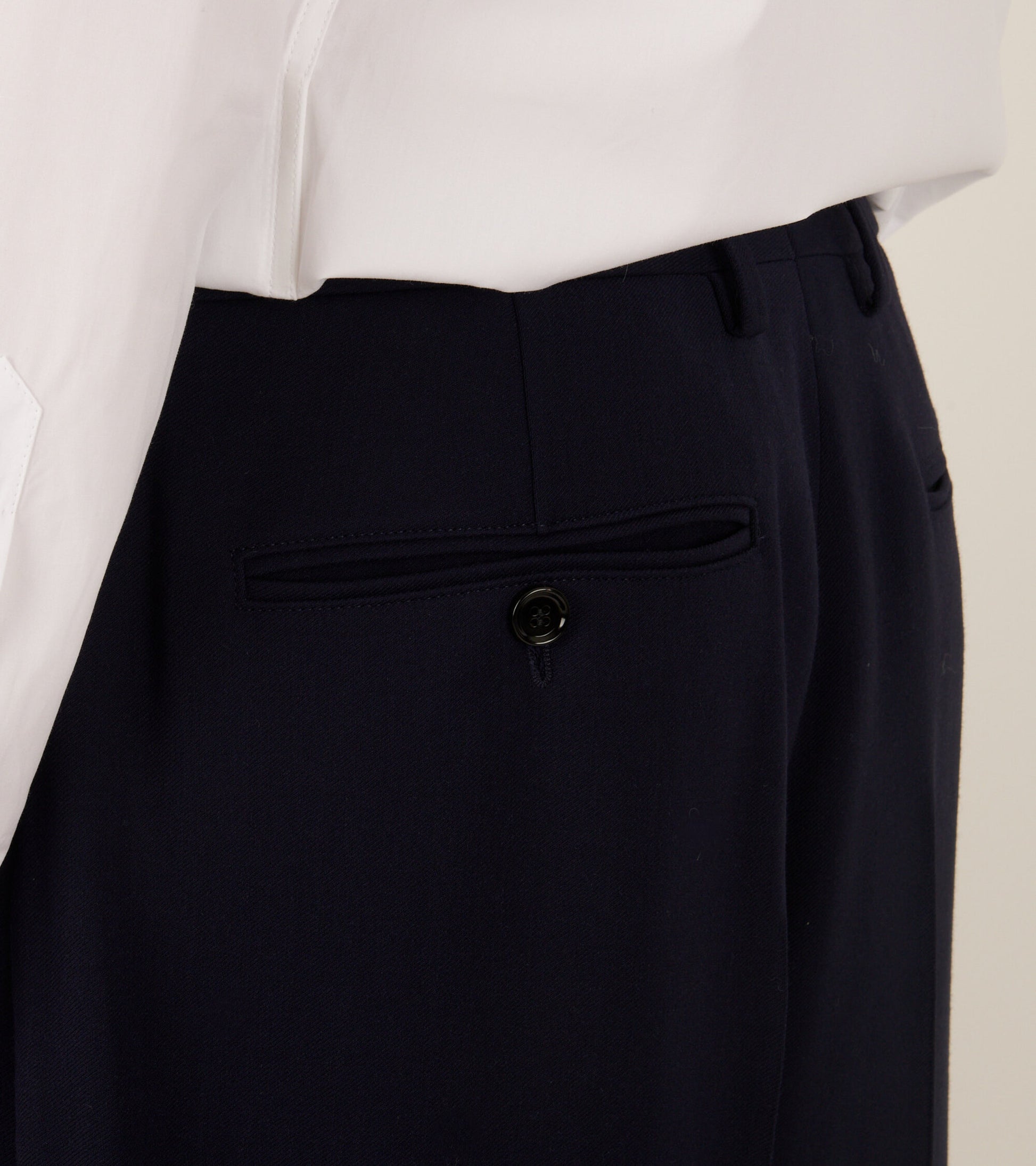 Straight Fit Trousers Night Blue