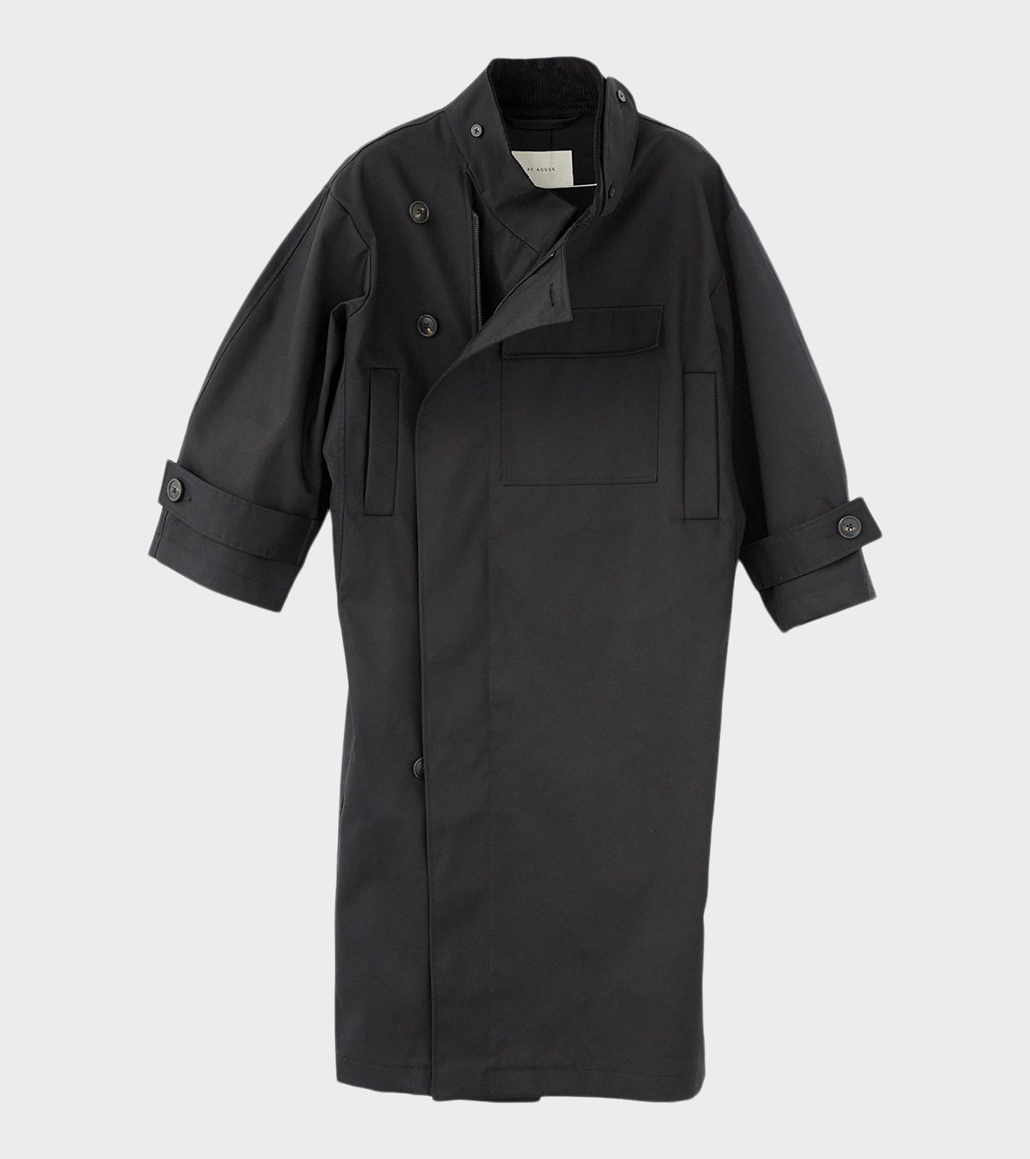 Water Resistant Coat Black