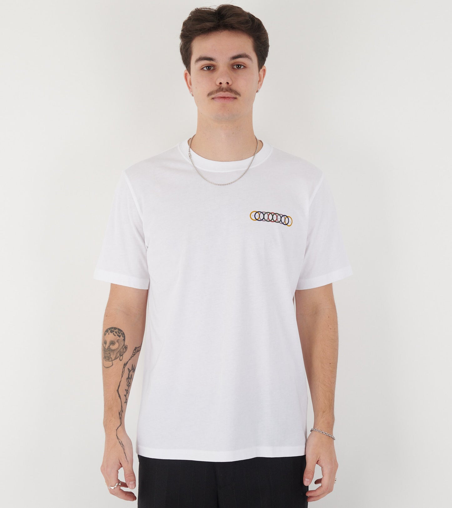 Multi Circles T-shirt White