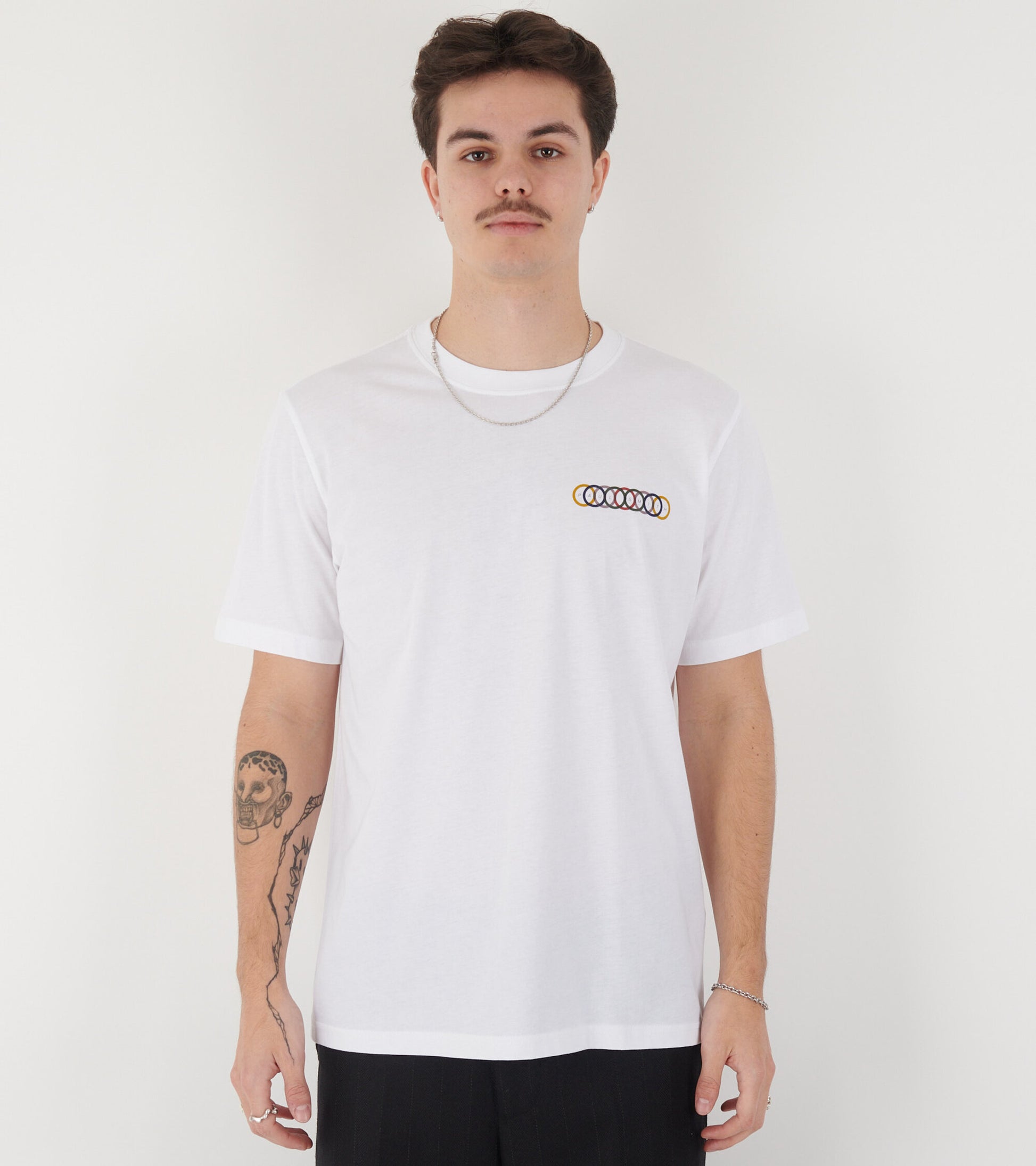 Multi Circles T-shirt White