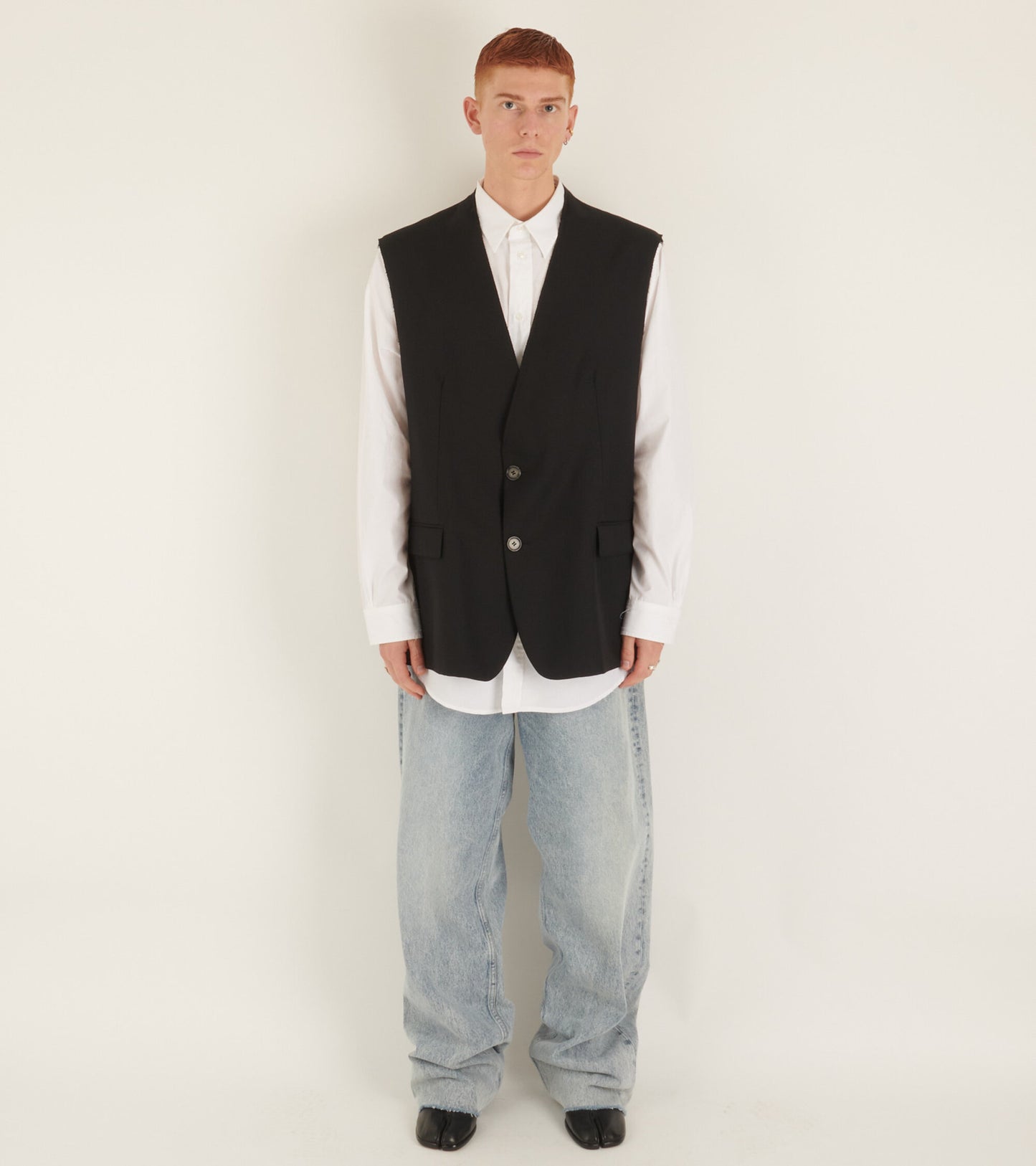 M Tailored Vest Black