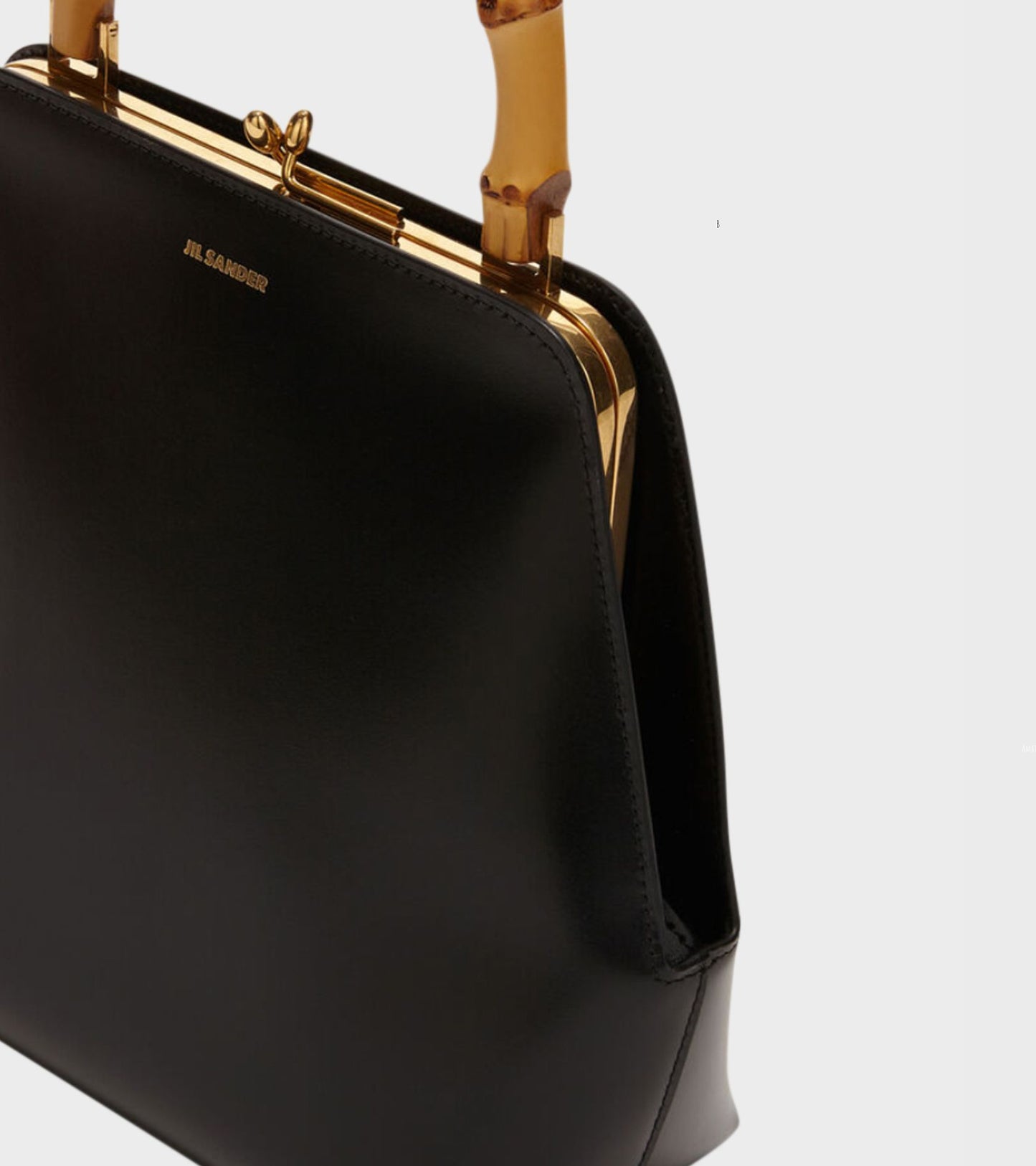 Goji Bamboo Square Bag Black