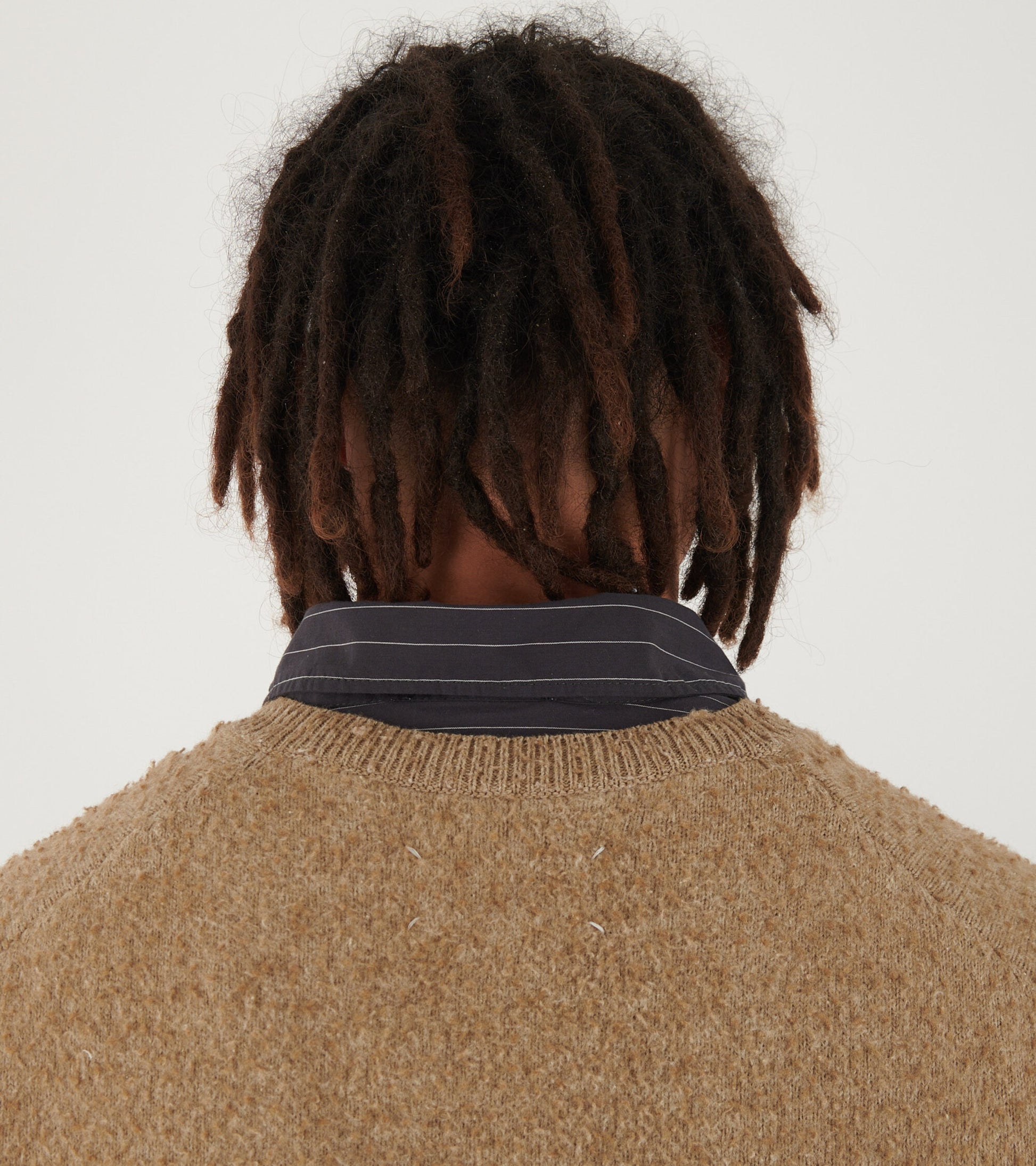 Stole Vest Dark Beige