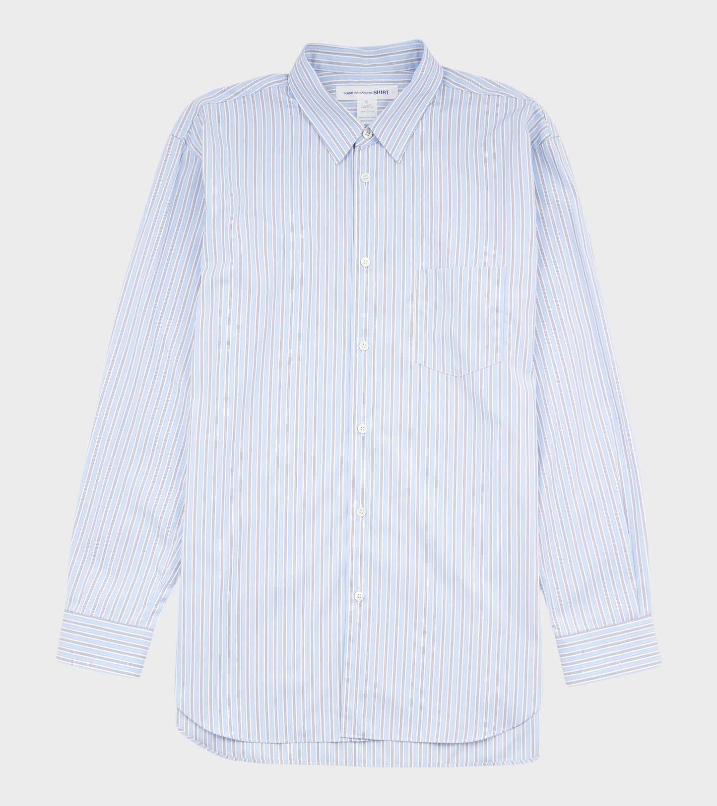 Striped Shirt Blue Mix