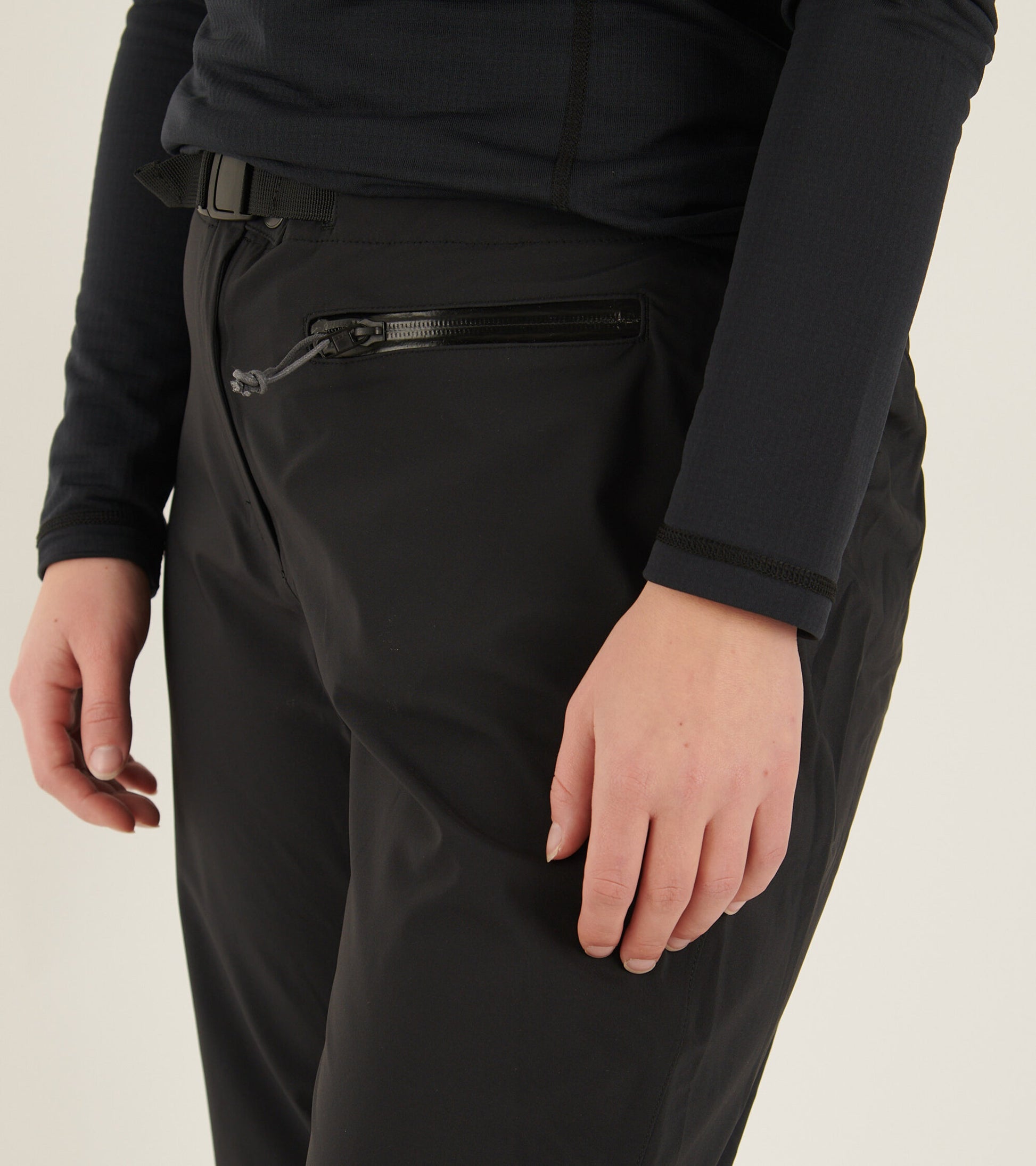 Snaefell W Shell Pant Black